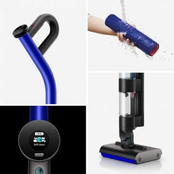Επαναφορτιζόμενη Σκούπα Stick Dyson WashG1 Wet Floor Cleaner Black/Blue 486236-01